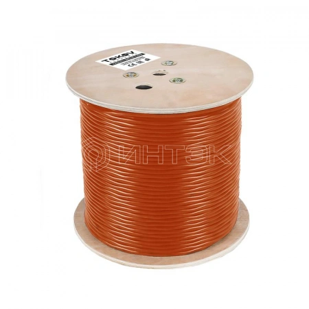 Кабель витая пара F/UTP 4х2х23AWG(0.57мм) кат.6 ZH нг(А)-HF (LSZH) indoor 305м (м) PRO TOKOV ELECTRIC TKP-C06-F42-6-RU-LSZH изображение, фото