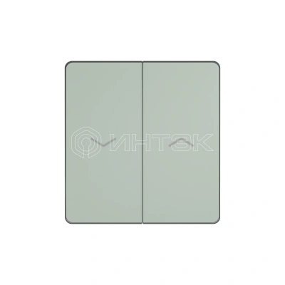 Выключатель для жалюзи СП Systeme Infinity 10А 250В таежное утро Systeme Electric FSE000819 изображение, фото