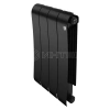 Радиатор биметаллический Royal Thermo Infinity 500 Noir Sable - 4 секц. изображение, фото