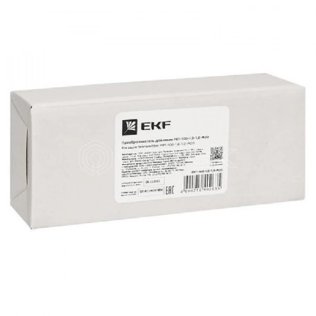 Преобразователь давления EKF PRT-100-1.0-1.0-M20 изображение, фото