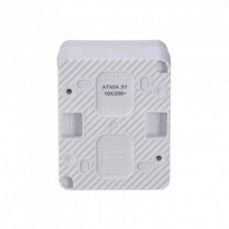 Переключатель проходной 1-кл. ОП AtlasDesign PROFI IP54 10AX бел. Systeme Electric ATN540161 изображение, фото