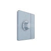 Светорегулятор 1-кл. СП TRIAC Systeme Infinity 10А 300Вт 250В с выключателем стальное небо Systeme Electric FSE001121 изображение, фото