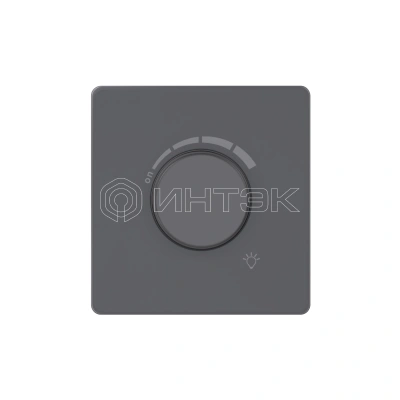 Светорегулятор СП TRIAC Systeme Infinity 300Вт 250В вулканический пепел Systeme Electric FSE000723 изображение, фото