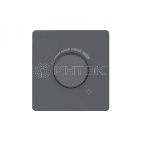 Светорегулятор СП TRIAC Systeme Infinity 300Вт 250В вулканический пепел Systeme Electric FSE000723 изображение, фото