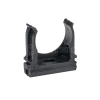 Держатель для труб (клипса) d32мм черн. (уп.50шт) Plast EKF derj-z-32-black изображение, фото
