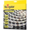 Лента светодиодная 71 400 NLS-3528W60-4.8 IP20 12B R5 4.8Вт/м (уп.5м) Navigator 71400 изображение, фото