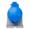 Розетка стационарная наружная 113 2Р+РЕ 16А 220В IP44 PROxima EKF ps-113-16-220-PRO изображение, фото