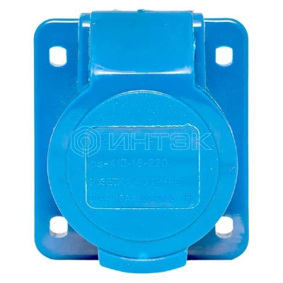 Розетка скрыт. уст. 16А 220В 2P+РЕ IP44 (413) EKF ps-413-16-220 изображение, фото