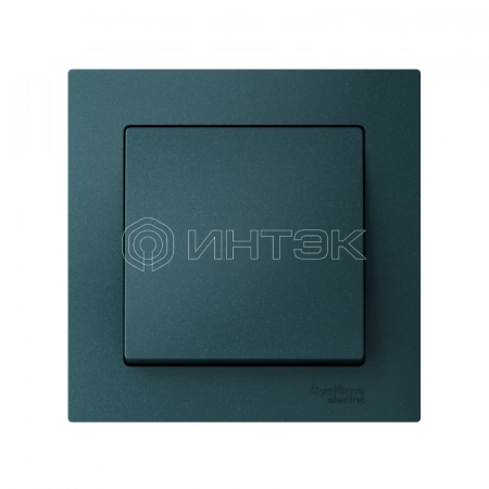 Выключатель 1-кл. СП AtlasDesign 10А IP20 (сх. 1) 10AX в сборе изумруд Systeme Electric ATN000812 изображение, фото
