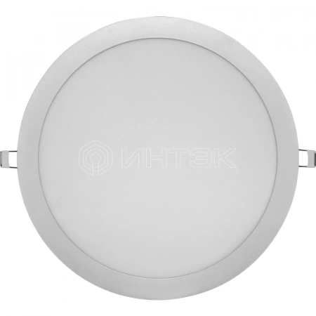 Светильник светодиодный 90 147 OLP-R1-24W-R300-4K-WH-LED 24Вт 4000К IP20 1600лм 176-264В d300 встраив. круг DOWNLIGHT ОНЛАЙТ 90147 изображение, фото