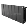 Радиатор биметаллический Royal Thermo PianoForte 300 Чёрный - 14 секц. изображение, фото
