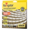 Лента светодиодная 95 308 NLS-2835WW120-9.6-IP65-24V (уп.5м) Navigator 95308 изображение, фото