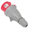 Вилка переносная 015 3Р+РЕ+N 16А 380В IP44 PROxima EKF ps-015-16-380-PRO изображение, фото