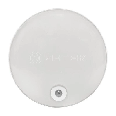 Светильник светодиодный ЖКХ ДПО-2200 12Вт 6500К IP65 круг с инфракрасным датчиком движения LUMA EKF BKL-2200DI-R-12-6500 изображение, фото
