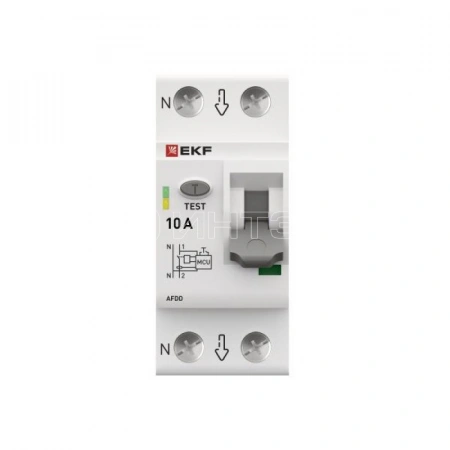 Устройство защиты от дугового пробоя (УЗДП) 1P+N 10А PROxima EKF afdd-2-10-pro изображение, фото