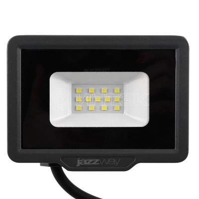 Прожектор светодиодный PFL-C3 10Вт 6500К IP65 ДО закален. прозр. стекло JazzWay 5023529A изображение, фото