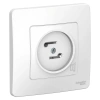 Розетка FM радио 1-м СП Blanca 16А 250В бел. Systeme Electric BLNPS000011 изображение, фото