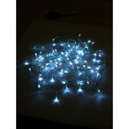 Гирлянда ILD100C-TW 100LED бел. 5м провод прозр. Shlights 4690601042750 изображение, фото