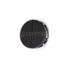 Выключатель 2-кл. СП O Systeme ElectricN 10А IP20 механизм черн. бархат LEZARD 743-4288-101 изображение, фото