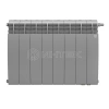 Радиатор Royal Thermo BiLiner 500 Silver Satin VR80 - 8 секц. изображение, фото