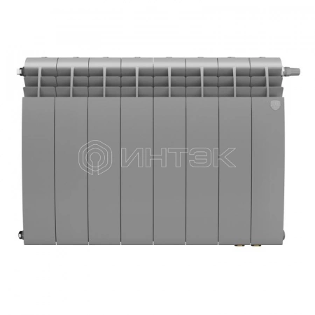 Радиатор Royal Thermo BiLiner 500 Silver Satin VR80 - 8 секц. изображение, фото