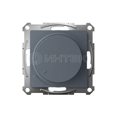 Светорегулятор поворотно-нажимной AtlasDesign 400Вт механизм грифель Systeme Electric ATN000723 изображение, фото