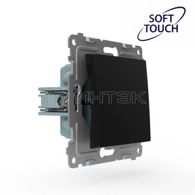 Переключатель 1-кл. СП Pixel IP44 механизм карбон TOKOV ELECTRIC TKE-PX-P1-C14-IP44 изображение, фото