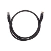 Патч-корд U/UTP CAT 6 RJ45-RJ45 26AWG LSZH черн. 1м Rexant 02-0292-1 изображение, фото