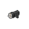 Вилка угловая MultiSet 16А 250В IP44 с заземл. каучук черн. Systeme Electric MST1102BK изображение, фото