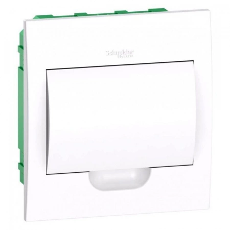 Бокс встраиваемый СП City9 Box 1 ряд 8мод IP40 IK07 63А 2 клеммы с бел. дверцей Systeme Electric EZ9E108P2FRU изображение, фото