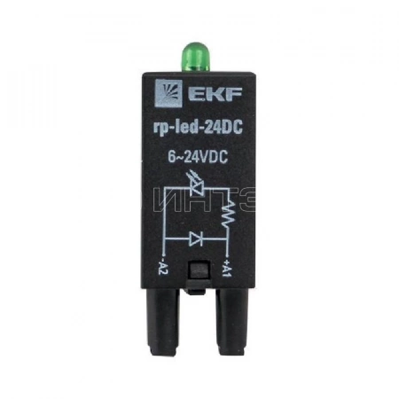 Модуль светодиодный 24 VDC для промежуточных реле RP AVERES EKF rp-led-24DC изображение, фото