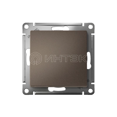 Выключатель 1-кл. СП AtlasDesign 10А IP20 (сх. 1) 10AX механизм мокко Systeme Electric ATN000611 изображение, фото