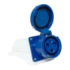 Розетка наружн. уст. 63А 220В 2P+РЕ IP67 (133) EKF ps-133-63-220 изображение, фото