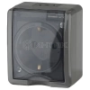 Розетка 1-м ОП Эра Эксперт 11-2402-03 16А IP54 16AX 250В 2P+E защ. шторки сер. Эра Б0020715 изображение, фото
