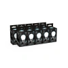 Лампа светодиодная филаментная Black Filament 5Вт P45 шар матовая 4100К нейтр. бел. E27 450лм GAUSS 105202205 изображение, фото